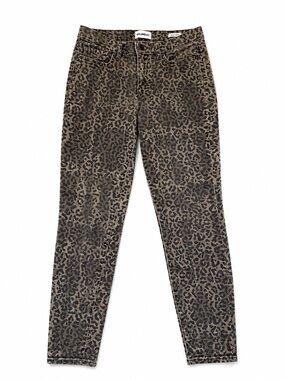 William Rast Leopard Print Skinny Jeans Size 28 Perfect Skinny Animal Print